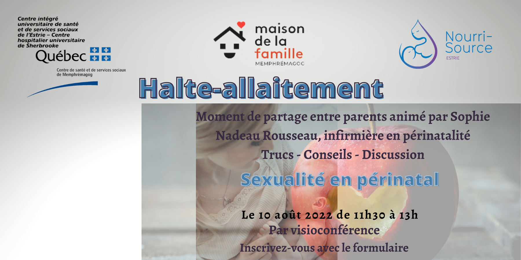 halte allaitement magog